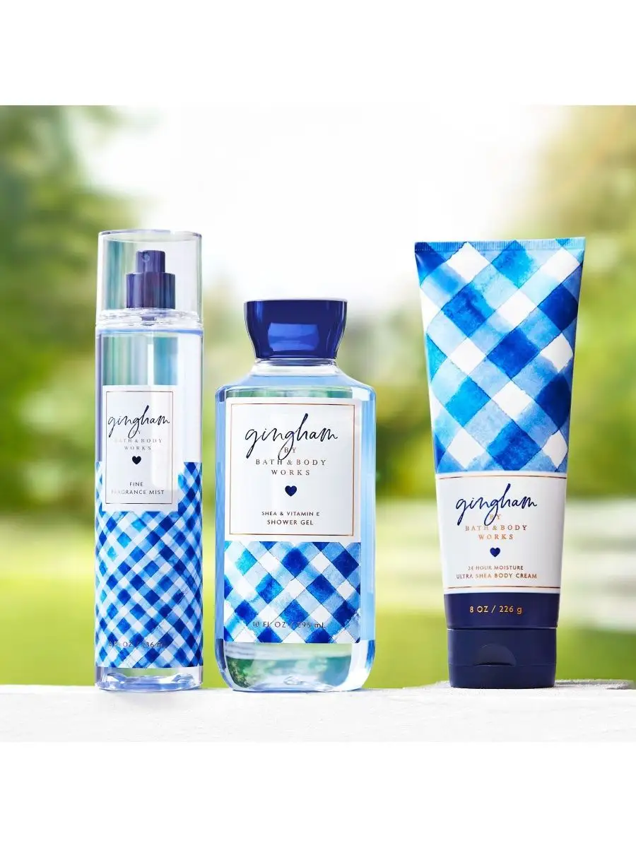 Спрей для тела Bath and body works - GINGHAM Bath & Body Works 143706801  купить за 1 833 ₽ в интернет-магазине Wildberries