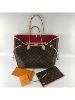 Луи Виттон Сумка тоут Louis Vuitton Neverfull MM LV 143716090 купить за 7 596 ₽ в интернет-магазине Wildberries