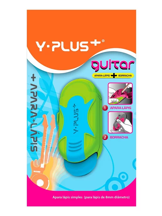 Y-PLUS Ластик точилка для простых и цветных карандашей Guitar, вариант, фото 6