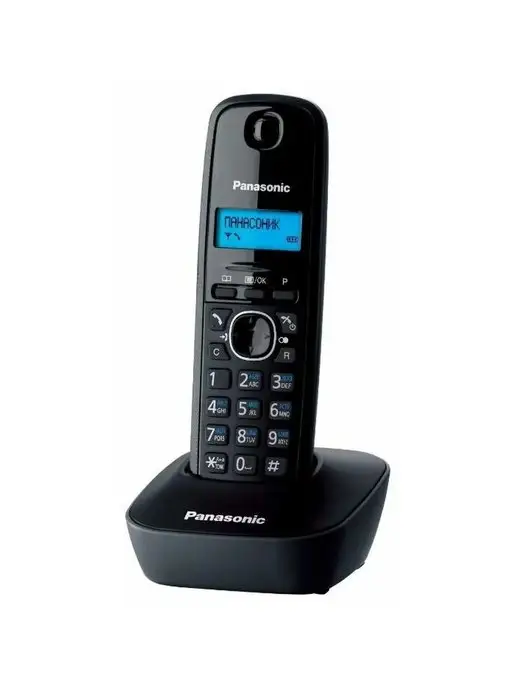 Panasonic Беспроводной телефон DECT серый KX-TG1611 RUH, серый, фото 8