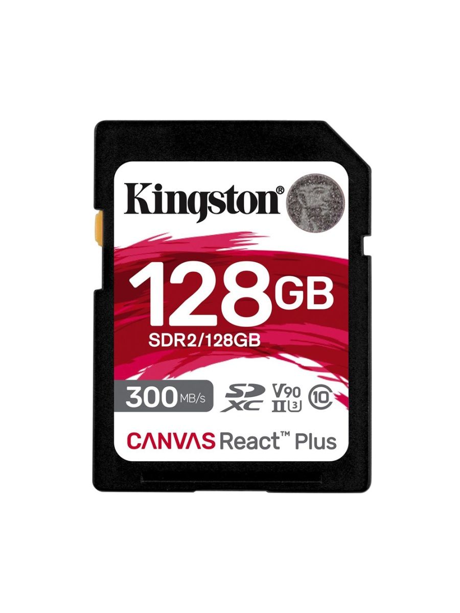 Карта памяти kingston canvas go plus sdxc 128 гб