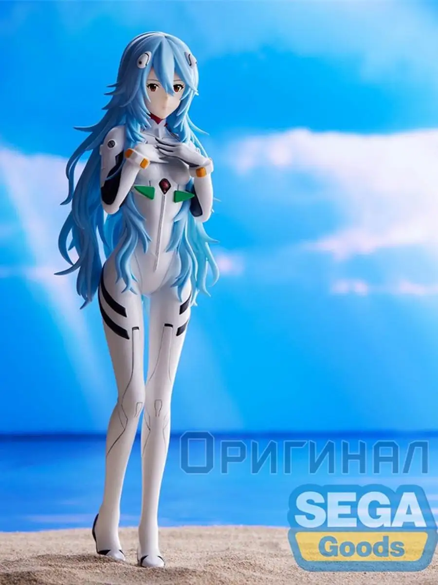 Фигурка Рей Аянами (Rei Ayanami) из аниме Evangelion SEGA Joys Toy  143829690 купить в интернет-магазине Wildberries