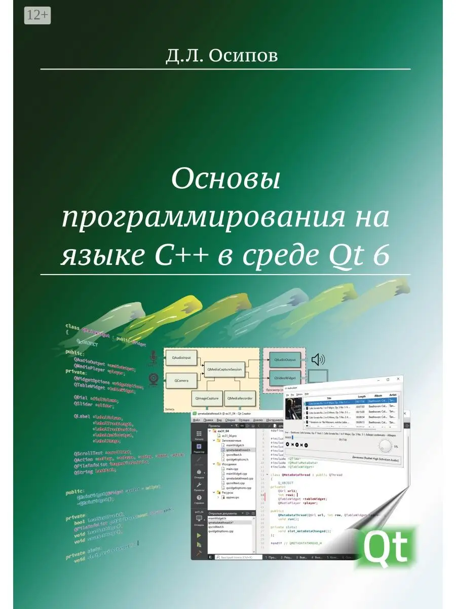 Основы программирования на языке C++ в среде Qt 6 Ridero 143840263 купить  за 1 390 ₽ в интернет-магазине Wildberries