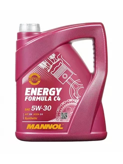 Масло моторное Mannol 7917 Energy Formula C4 5W-30 5 л синт. Mannol 143871853 купить за 4 522 ₽ в интернет-магазине Wildberries