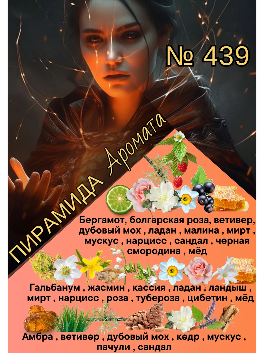 Парфюмерная вода № 439 Magie Noire Духи Черная магия 50 мл Silvana Official  143885503 купить за 1 251 ₽ в интернет-магазине Wildberries