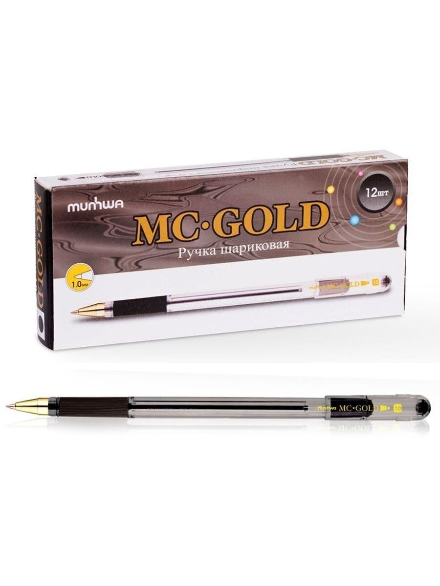 Mc gold ручка. MUNHWA ручка шариковая MC Gold. Ручка MUNHWA MC Gold 0.5. MUNHWA ручка шариковая MC Gold, 0.5 мм. MUNHWA MC Gold 0.5 черная.