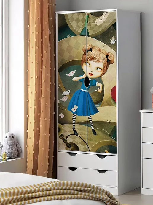MAG decor Самоклеящаяся пленка для дверей. Интерьерная наклейка 80x210, 80x210, фото 2