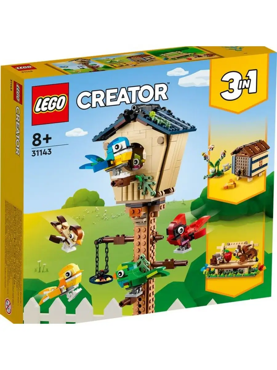 LEGO Creator 31143 Скворечник LEGO 143960515 купить в интернет-магазине  Wildberries