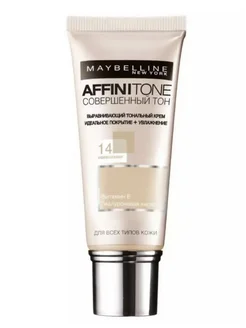 Тональный крем для лица "Affinitone" Maybelline New York 143977835 купить за 364 ₽ в интернет-магазине Wildberries