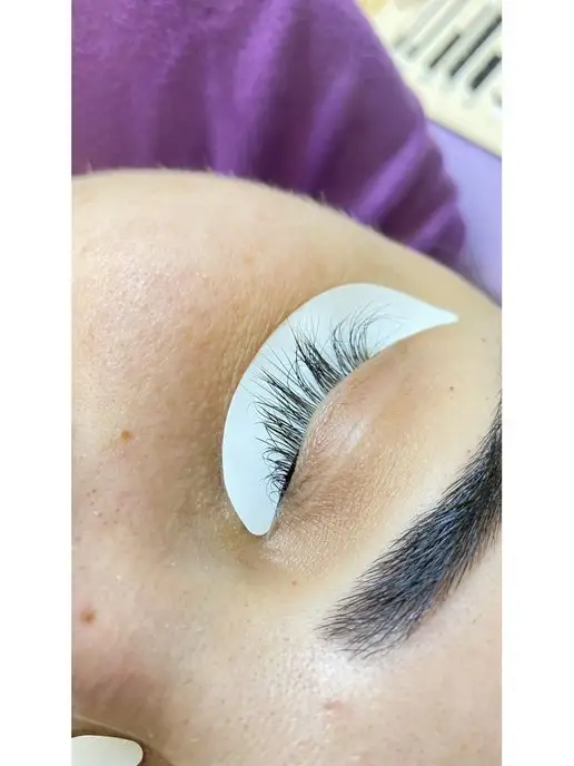 Perfect Lashes Патчи для наращивания ресниц виниловые тонкие белые 20 пар, белый, 50 шт, фото 3