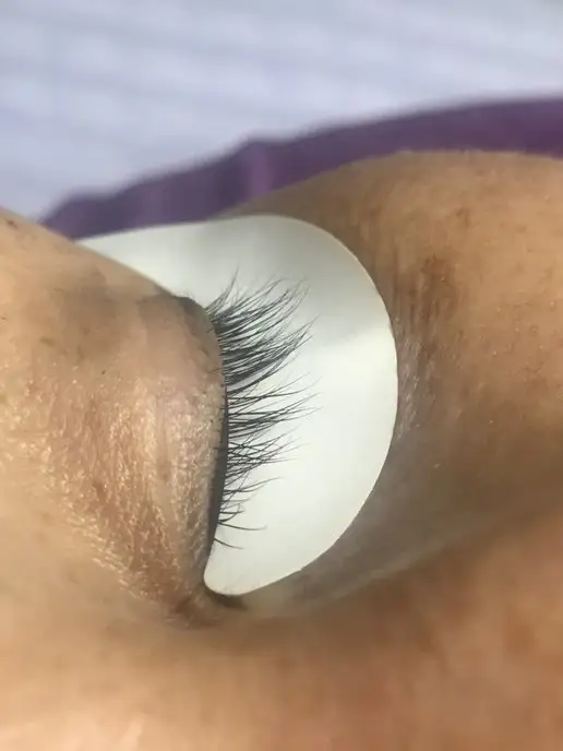 Perfect Lashes Патчи для наращивания ресниц виниловые тонкие белые 20 пар, белый, 50 шт, фото 4