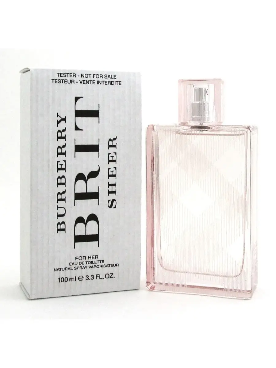 Burberry brit sale sheer tester