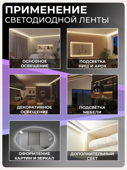 Ecola Светодиодная лента на катушке 12В 4,8 Вт м 5 м ширина 8 мм, 4,8 Вт, 5 м, фото 3