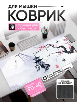 Коврик для мышки аниме большой игровой 90*40 Senpai shop 144074147 купить за 916 ₽ в интернет-магазине Wildberries