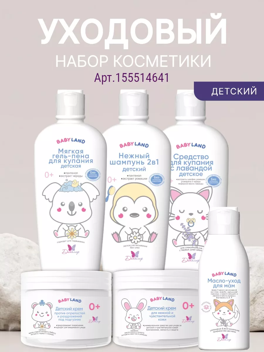 Средство для купания новорожденных BabyLand 0+ Belkosmex 144100408 купить  за 249 ₽ в интернет-магазине Wildberries