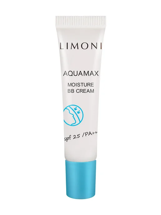 Limoni ББ Крем для лица увлажняющий Aquamax SPF25 15 мл, тон 02, 15 мл