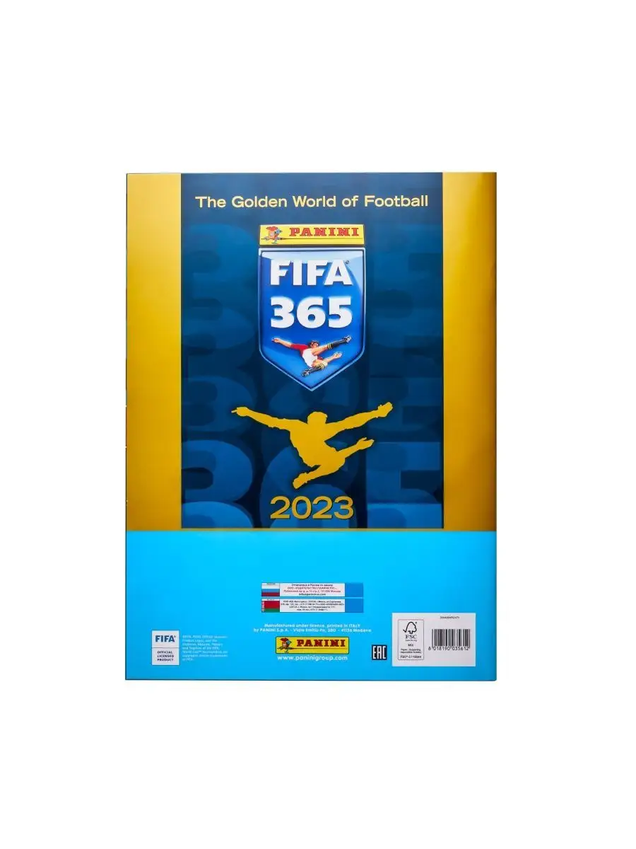 Наклейки Панини FIFA 365 - 2023 альбом бокс блистер PANINI 144144836 купить  в интернет-магазине Wildberries