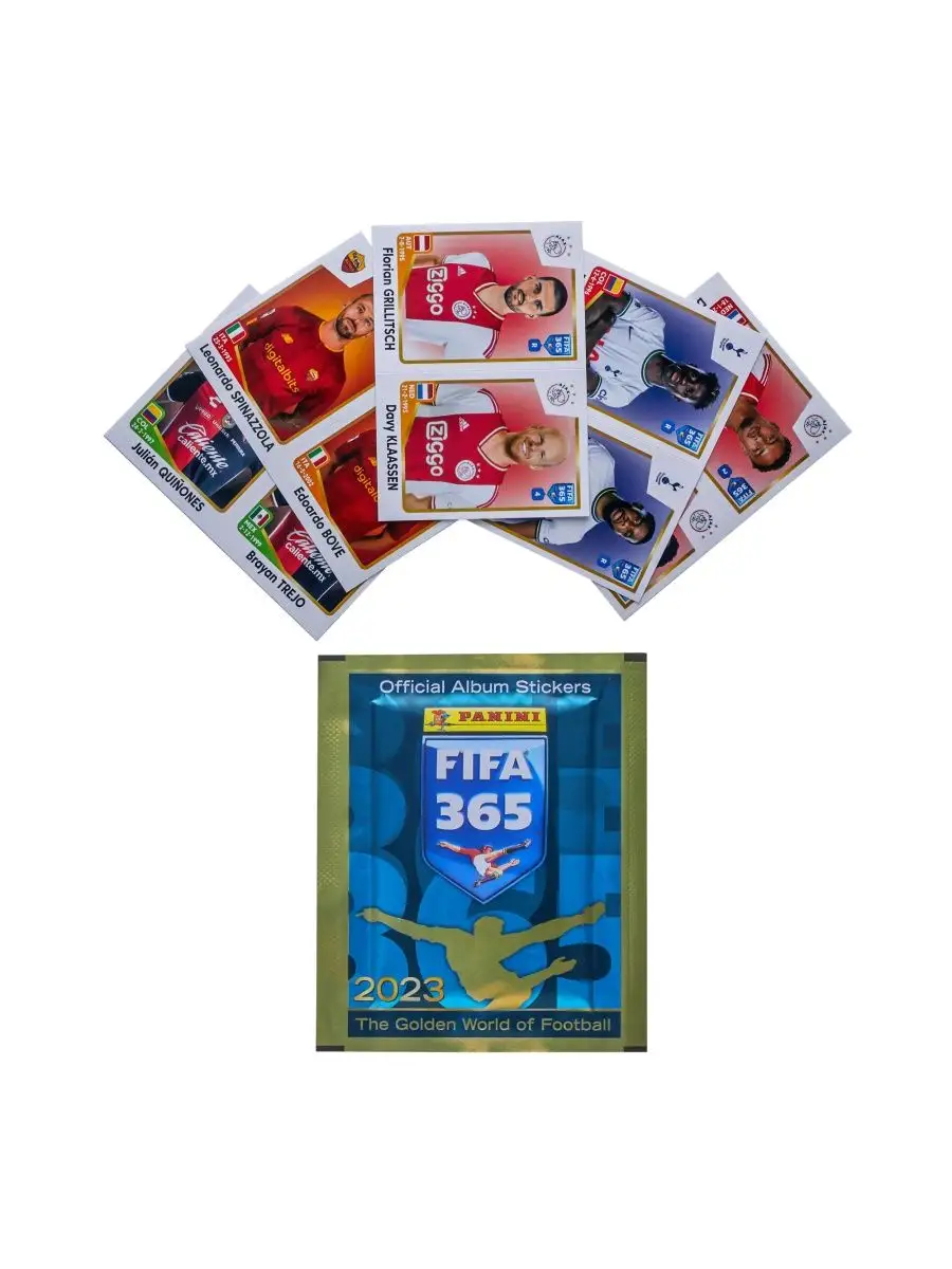 Наклейки Панини FIFA 365 - 2023 альбом бокс блистер PANINI 144144837 купить  в интернет-магазине Wildberries