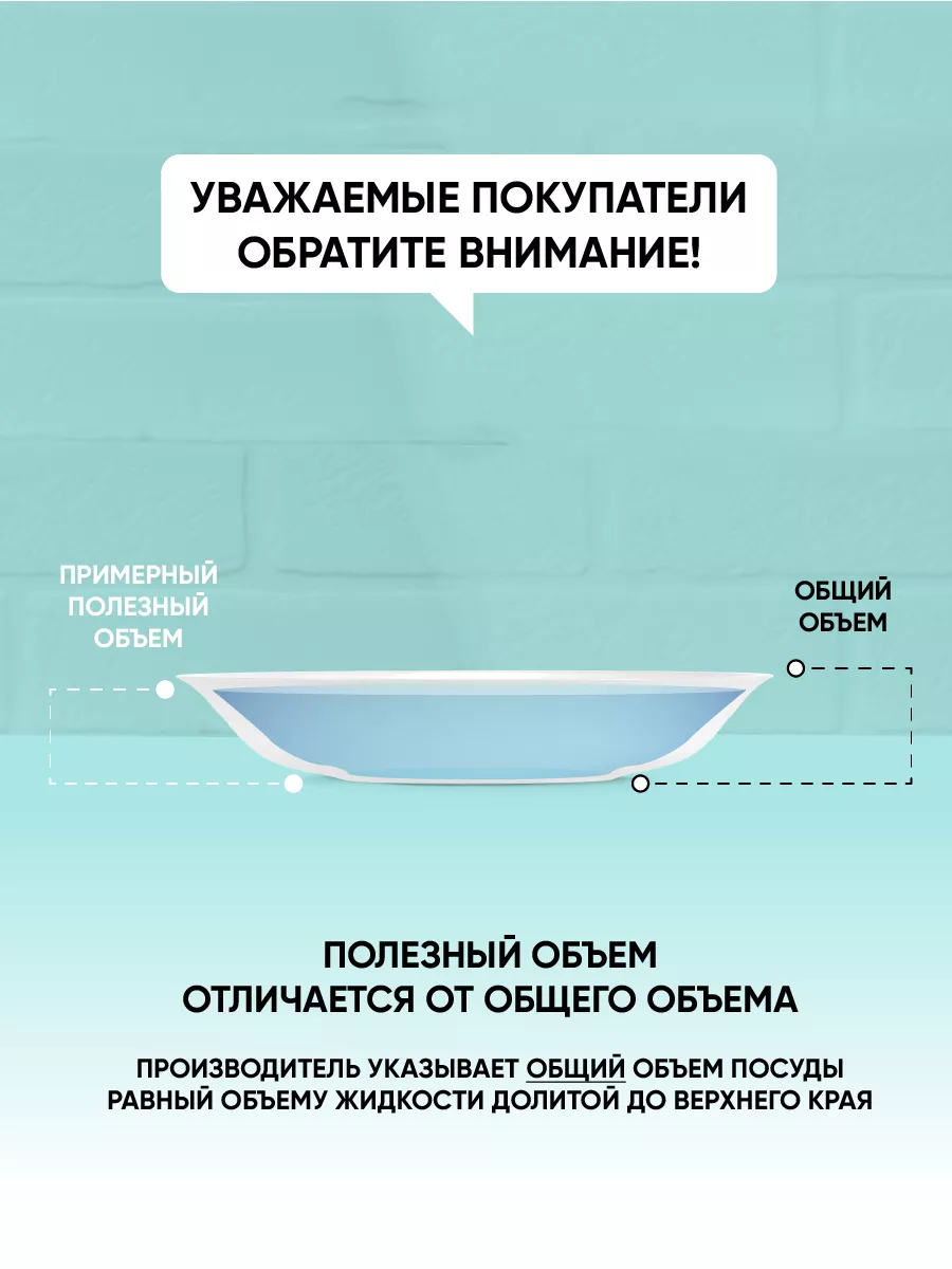 Тарелка суповая Идиллия Лилак глубокая 950 мл, 19 см Luminarc 144204946  купить в интернет-магазине Wildberries