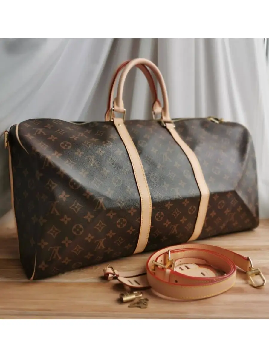 Дорожная сумка LOUIS VUITTON KEEPALL 55 Луи Вуиттон 144207614 купить за 6  578 ₽ в интернет-магазине Wildberries