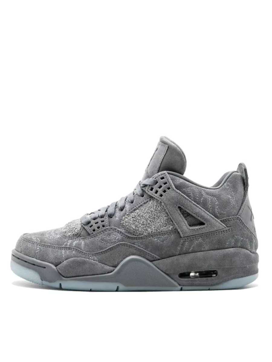 Grey retro sale 4 jordans