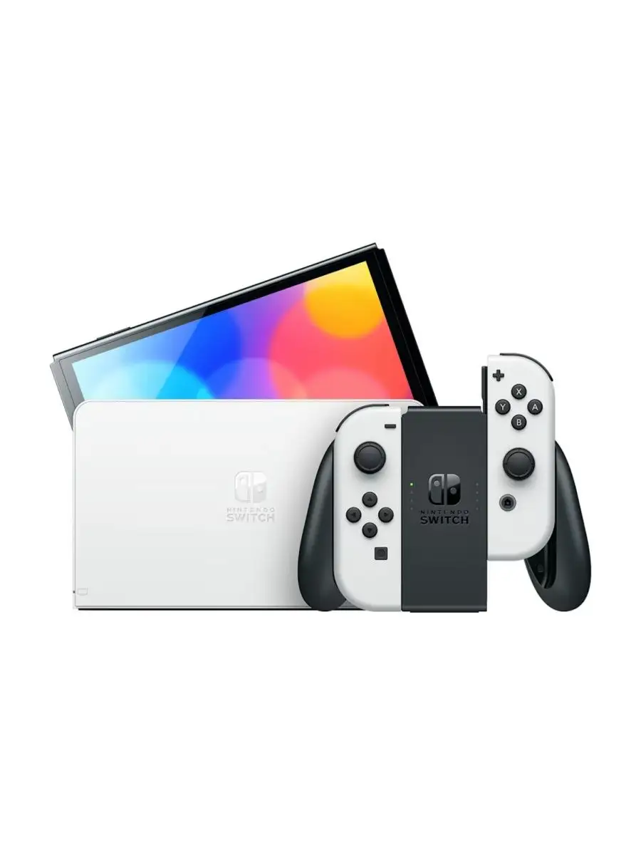 Портативная приставка Nintendo Switch OLED 64 GB Белый Nintendo