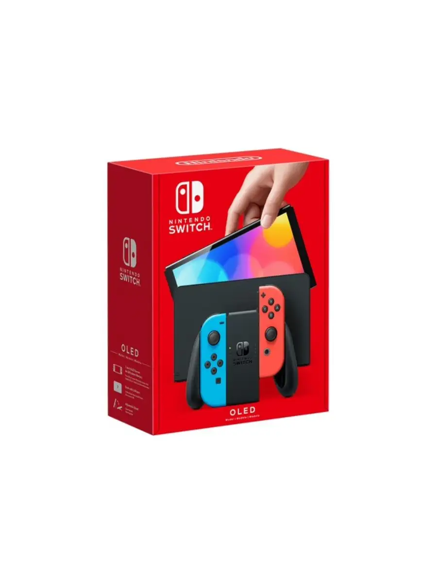 Портативная приставка Nintendo Switch OLED 64 GB Неон Nintendo 144242089  купить за 27 702 ₽ в интернет-магазине Wildberries