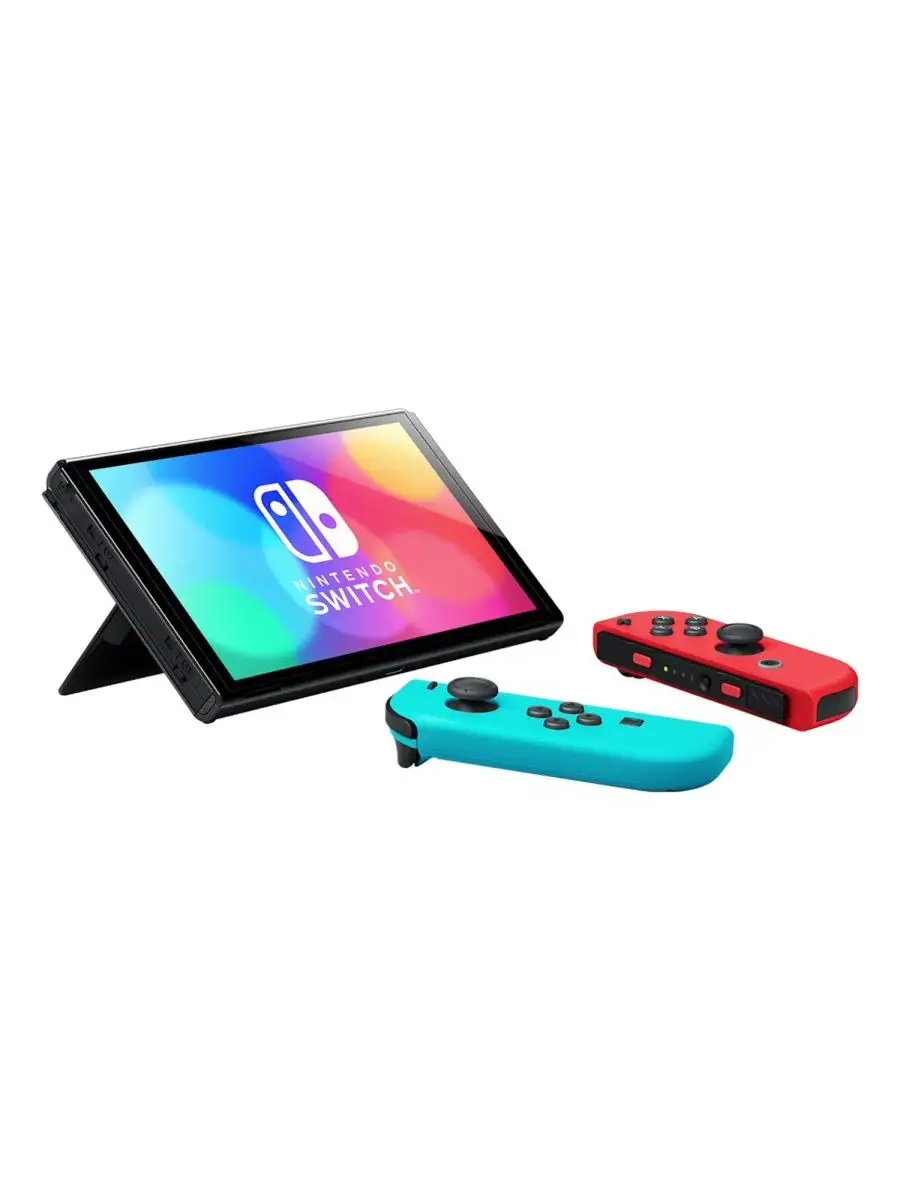 Портативная приставка Nintendo Switch OLED 64 GB Неон Nintendo 144242089  купить за 27 702 ₽ в интернет-магазине Wildberries