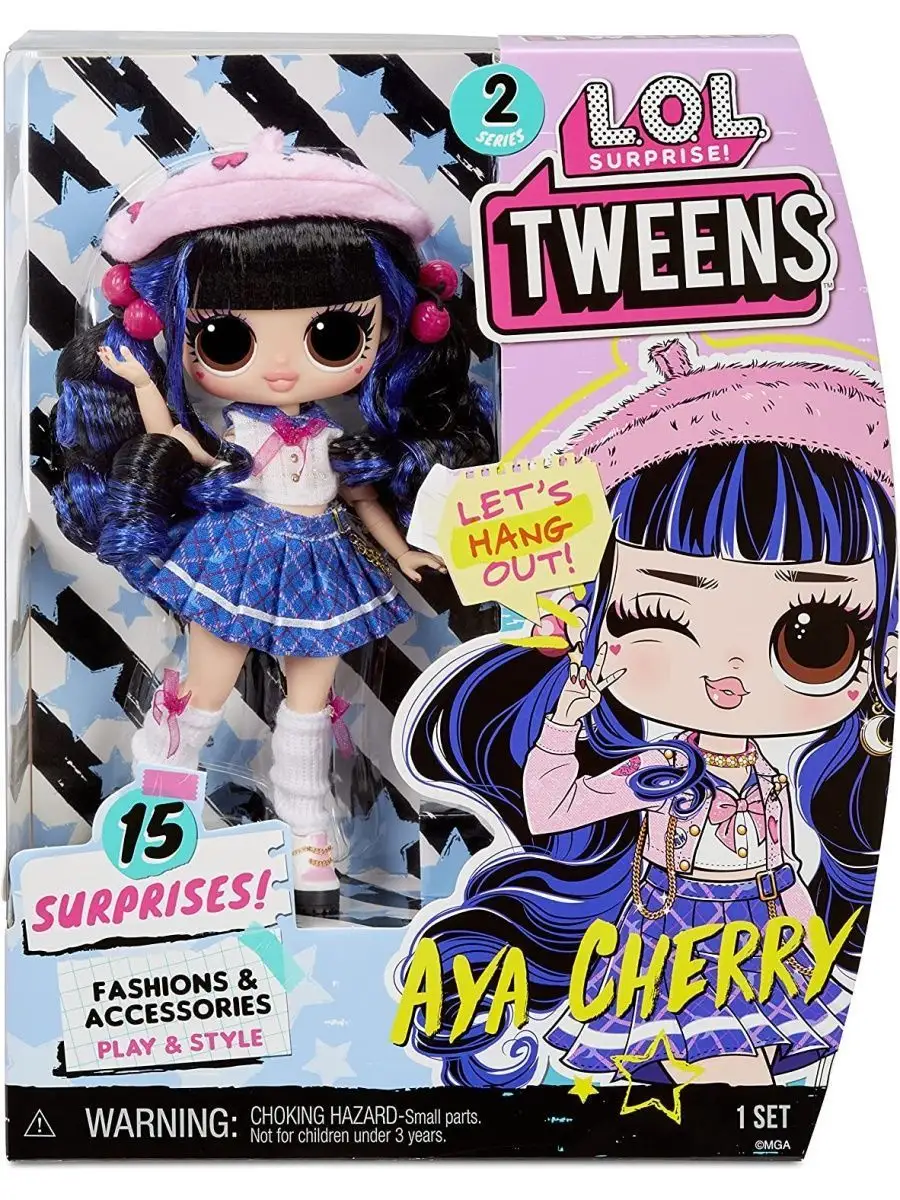 Кукла LOL Tweens 2 Fashion Doll Aya Cherry, 15 см L.O.L. Surprise!  144250953 купить в интернет-магазине Wildberries