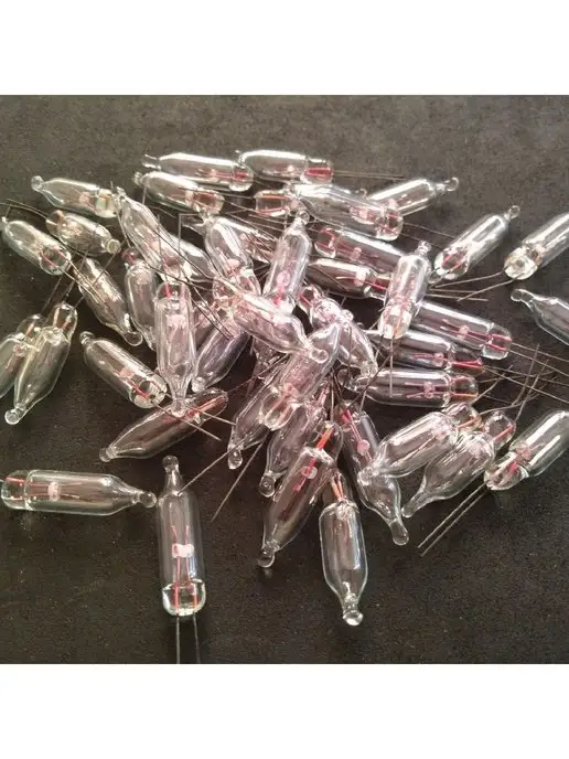 Лампочка для гирлянды СССР 13.5V 0.06A 4 штуки, 4 шт, фото 3