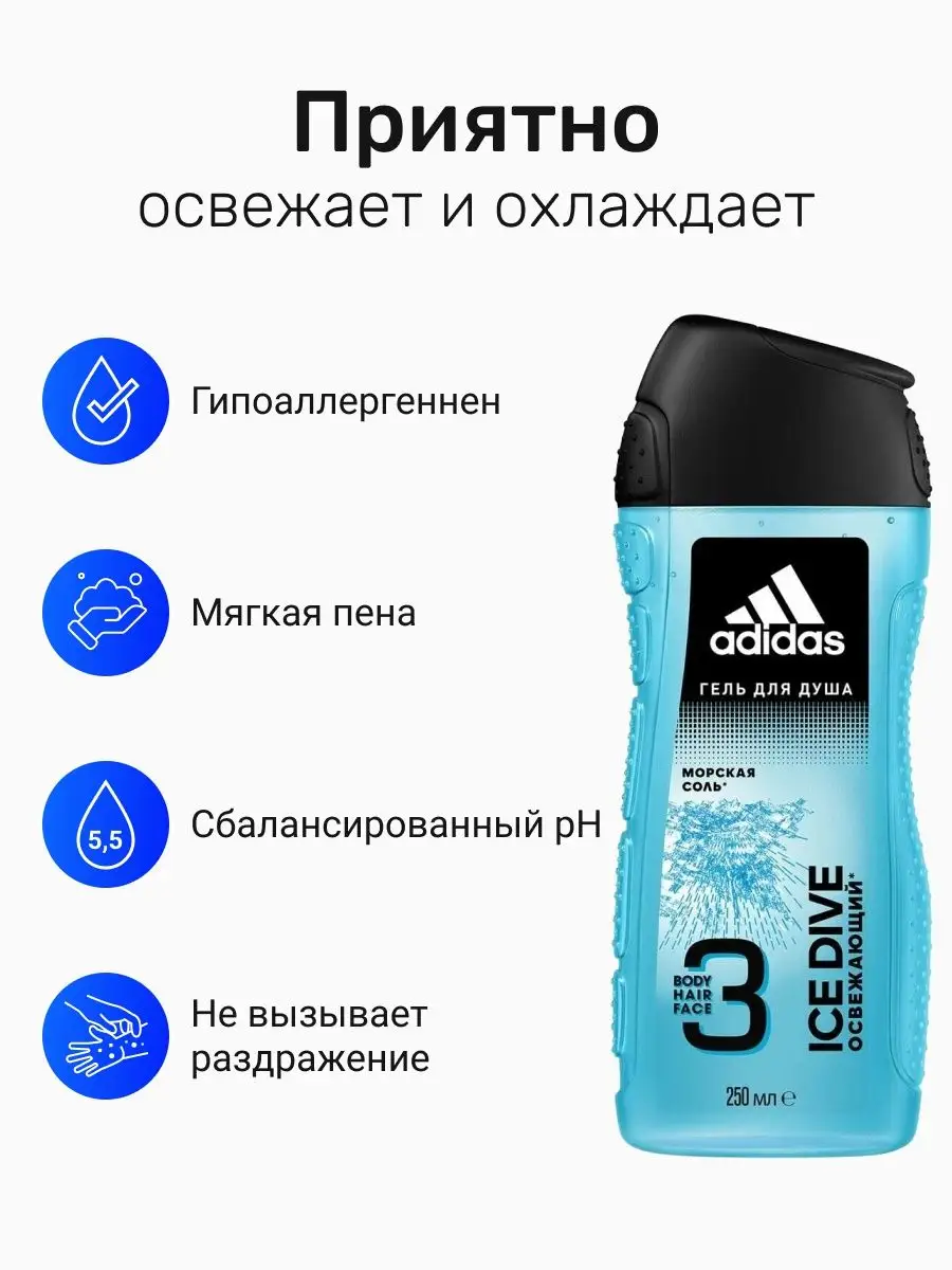 Adidas apd outlet ice dive 250ml