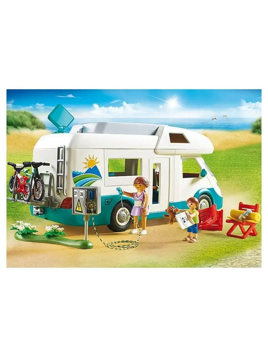 Игровой набор Семейный дом на колесах Playmobil 70088 Playmobil 144329677  купить в интернет-магазине Wildberries