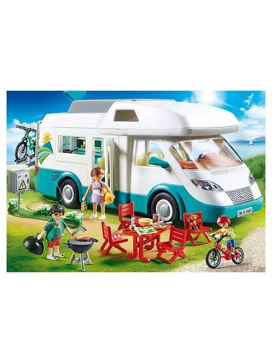 Игровой набор Семейный дом на колесах Playmobil 70088 Playmobil 144329677  купить в интернет-магазине Wildberries