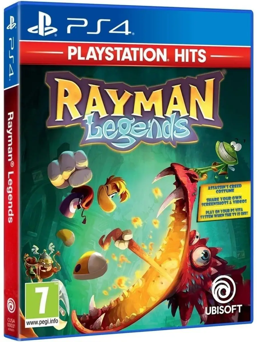 Rayman Legends (PS4) Ubisoft 144376982 купить за 1 762 ₽ в  интернет-магазине Wildberries