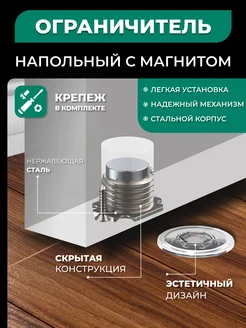 Ограничитель для двери магнитный скрытый ARMADILLO 144429163 купить за 1 684 ₽ в интернет-магазине Wildberries