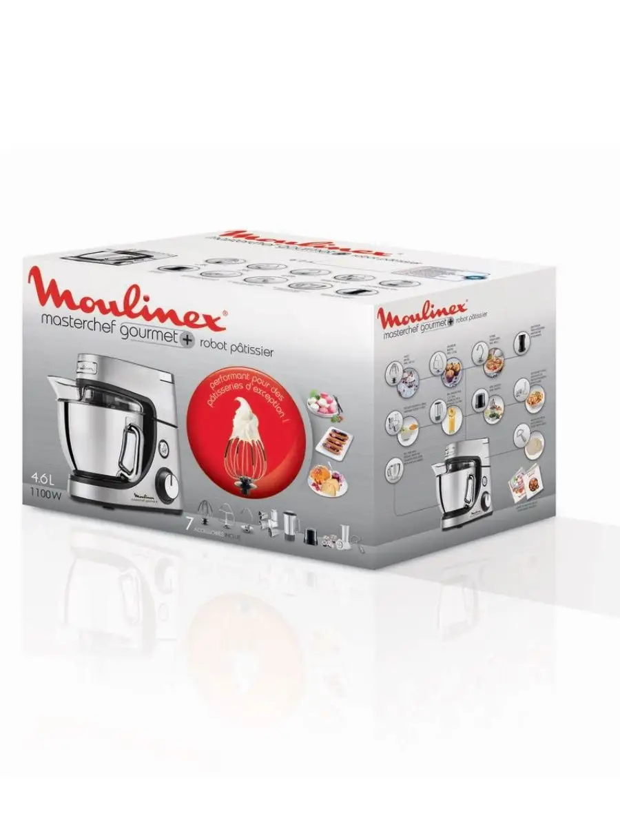 Кухонная машина Moulinex Masterchef Gourmet+ QA613DB1 Moulinex 144472627  купить за 38 774 ₽ в интернет-магазине Wildberries