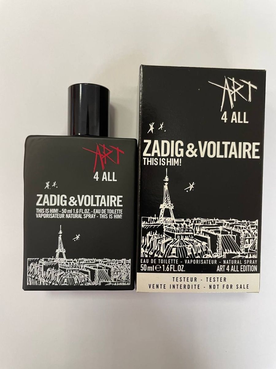 Туалетная вода zadig voltaire this is him. Zadig Voltaire this is him.