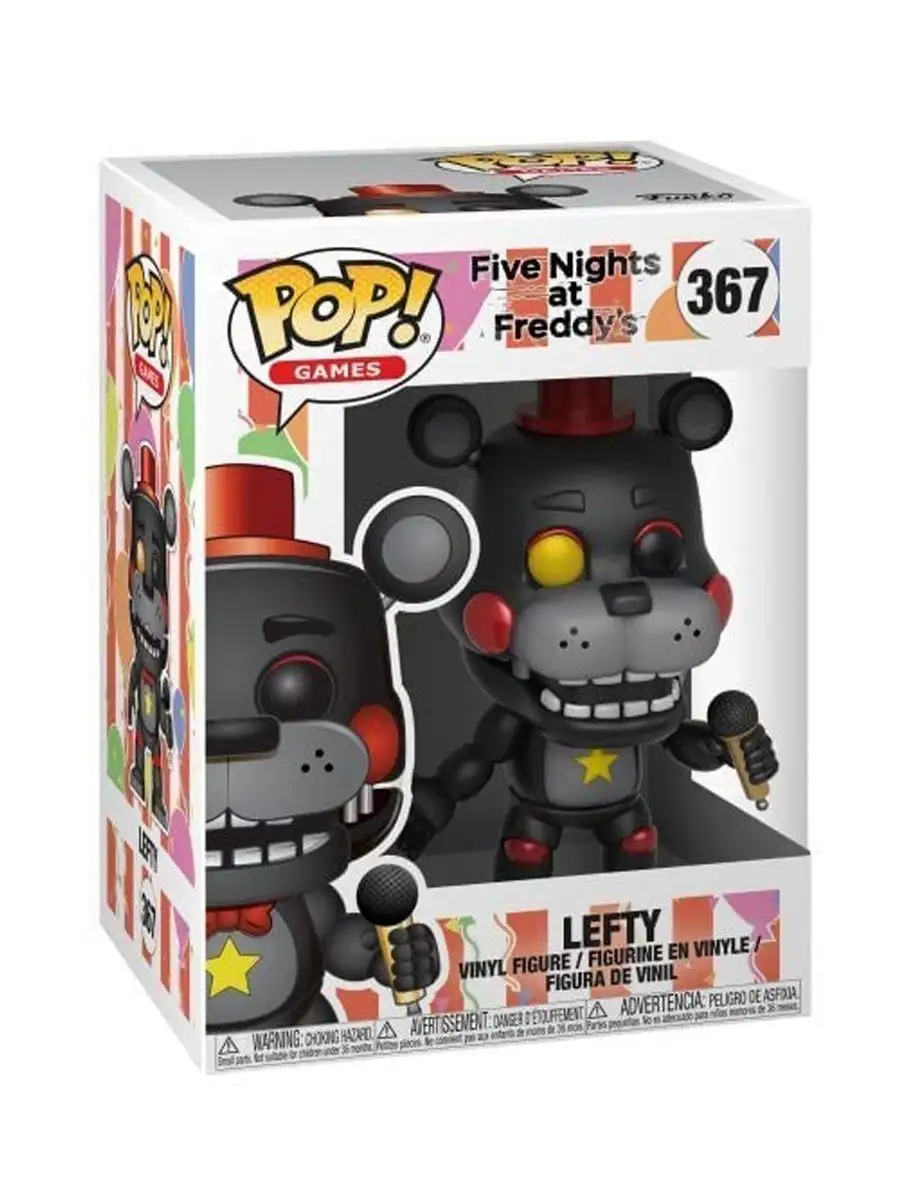 Five nights at freddy's lefty sale action figure