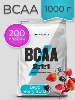 BCAA 2-1-1 порошок аминокислоты бцаа 1000 г Ягодный взрыв MyProtein 144529797 купить за 2 358 ₽ в интернет-магазине Wildberries