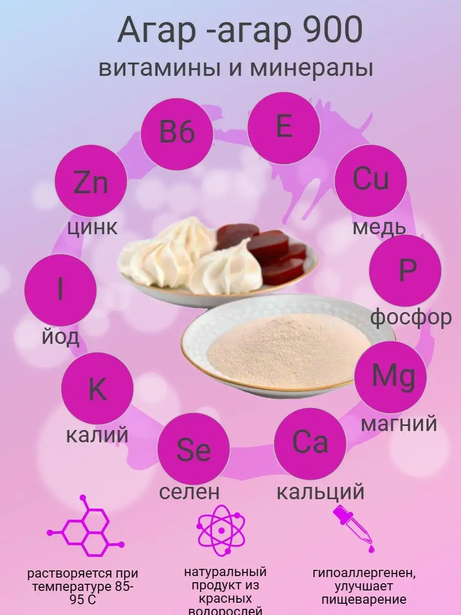 Агар- агар 900 B&S Food 144536661 купить за 360 ₽ в интернет-магазине  Wildberries