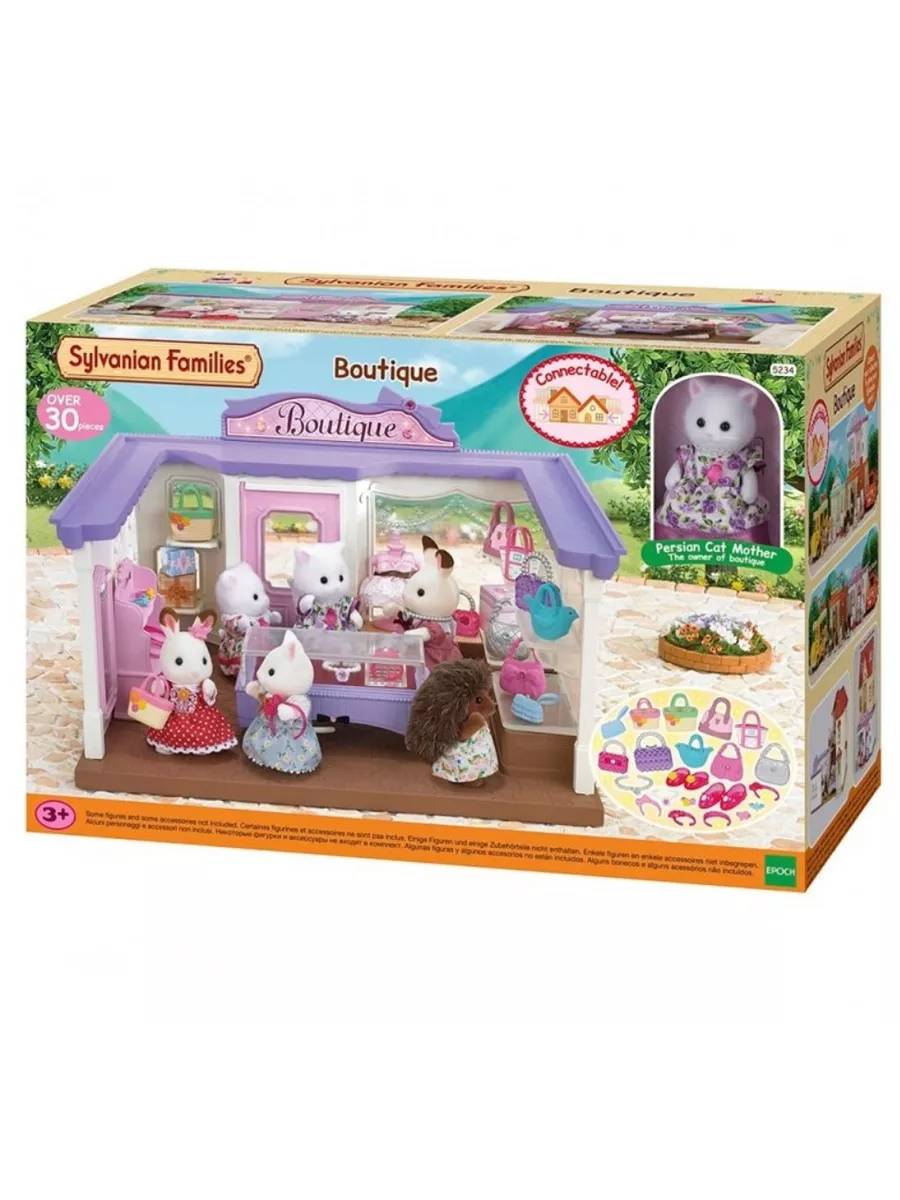 Набор Модный бутик 5234 Sylvanian Families 144553999 купить за 7 749 ₽ в  интернет-магазине Wildberries