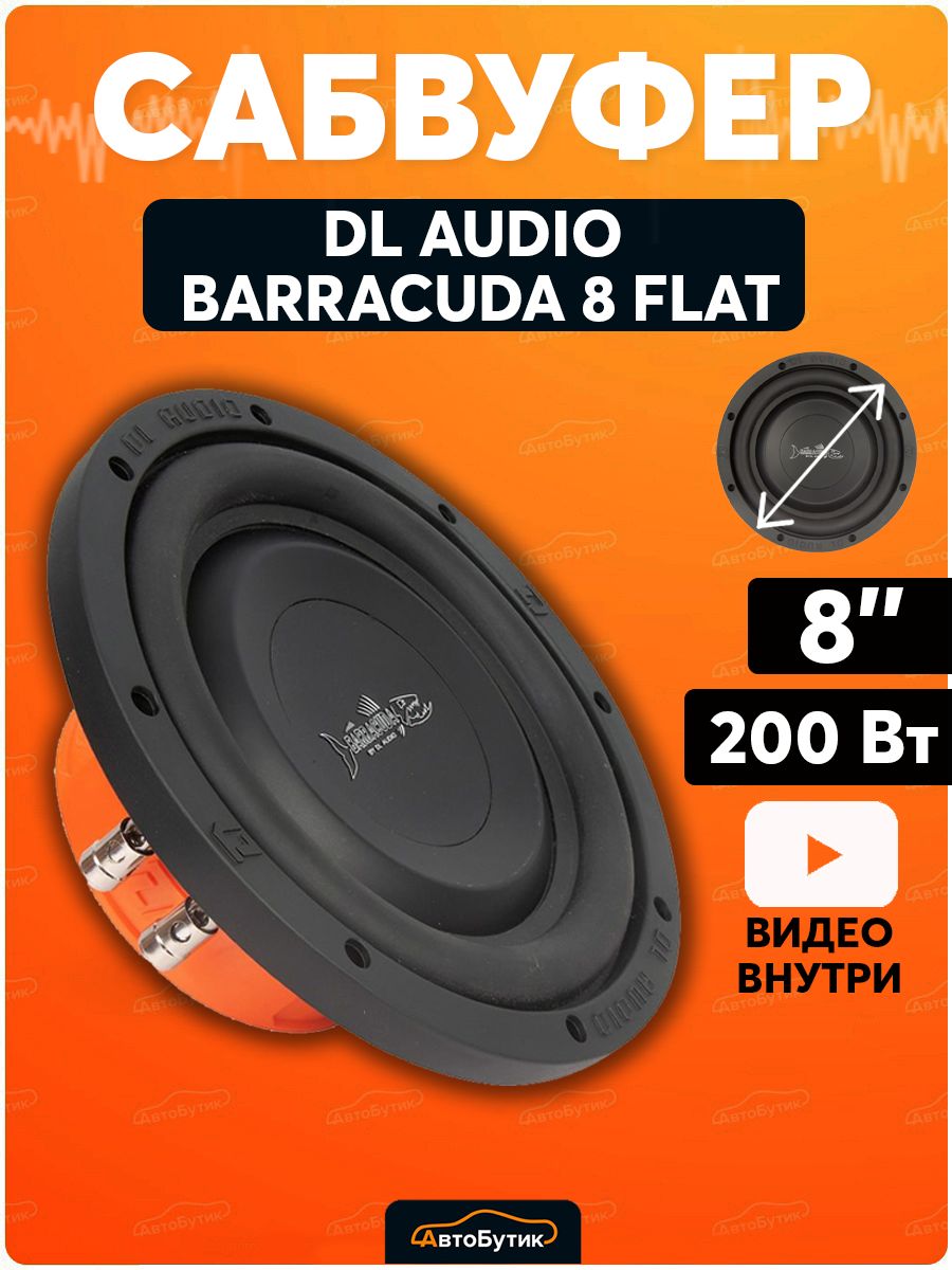 Audio barracuda 8 flat