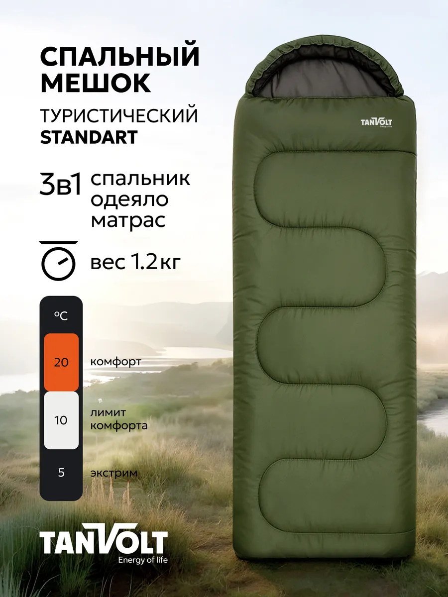 Спальный мешок туристический