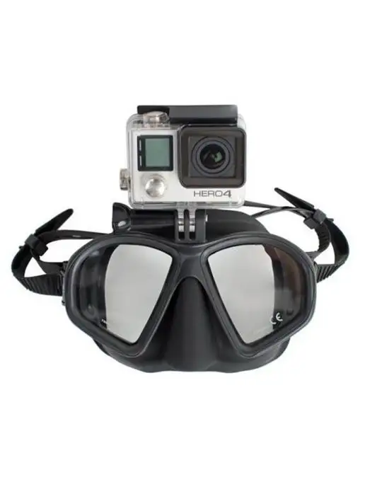 GO DIVE Маска Gopro black без бокса, черный, фото 2