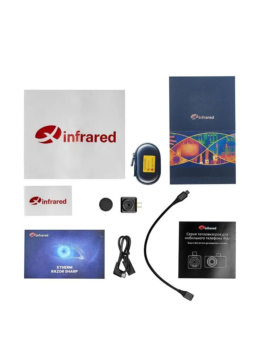 Тепловизор для смартфона Infiray Xinfrared T2S+ iRay 144642014 купить за 33  887 ₽ в интернет-магазине Wildberries