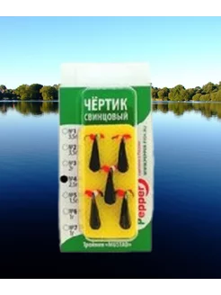 Мормышка свинцовая с бисером, чёрная, "Чёртик"№4 Pepper-Fish 144642572 купить за 506 ₽ в интернет-магазине Wildberries