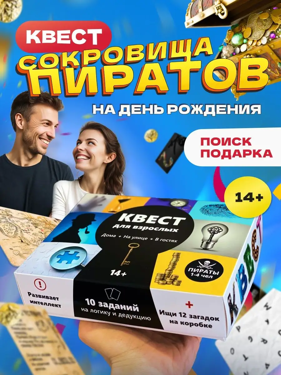 Find Quest Настольная квест игра на др