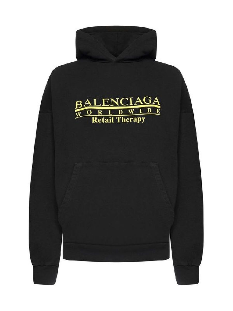 Толстовка баленсиага мужская. Balenciaga худи с большим капюшоном.