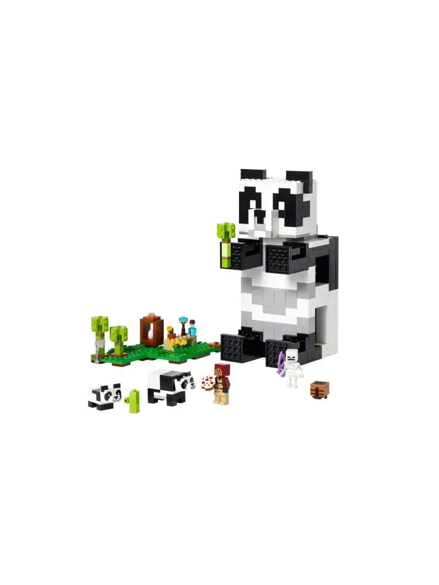 21245 Minecraft Дом панды LEGO 144674246 купить за 5 288 ₽ в  интернет-магазине Wildberries