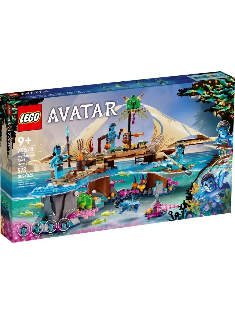 75578 Avatar Дом Риф Меткайна LEGO 144674256 купить за 5 480 ₽ в  интернет-магазине Wildberries